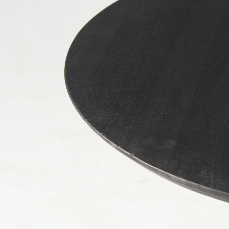 Solid Wood Top End Table
