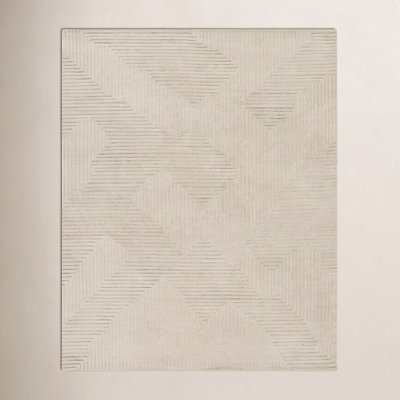 Polk Hand-Tufted Geometric Rug