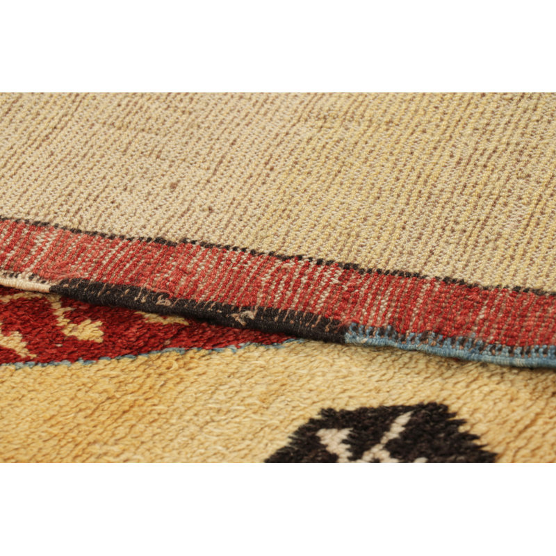 One-of-a-Kind 3'11x4'5 Hand Knotted Area Rug