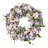 Faux Hydrangea 18'' Wreath