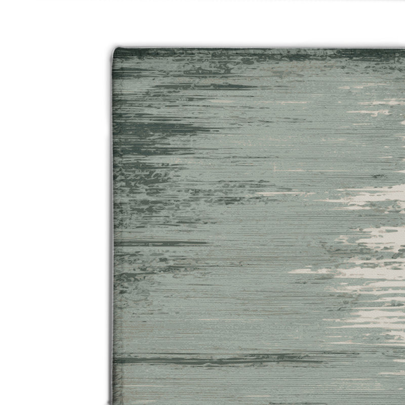Watercolor Gray Indoor and Outdoor Area Rug, Rectangle 2' x 3'