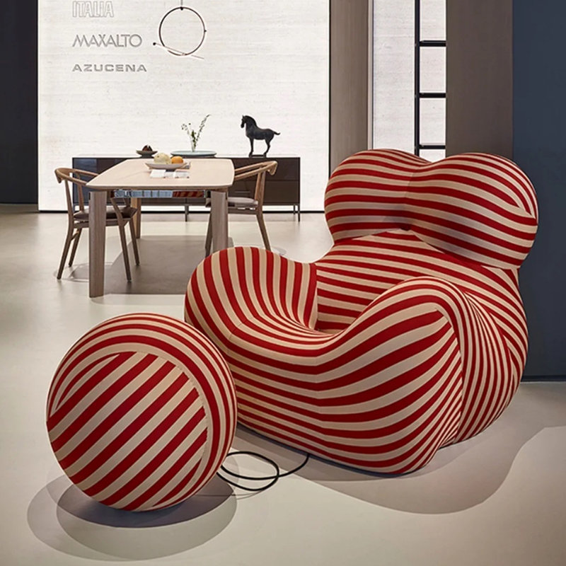 Fauteuils avec canapés, Red