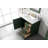 36'' Single Bathroom Vanity with Marble Top-1960852737