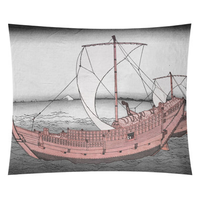Tapisserie murale « the Kazusa Sea route »