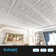 23.6'' L x 23.6'' W Textured PVC Drop-In Ceiling Tile