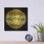  «The Sun, One Year In One Image» par la NASA, art mural en métal, 12 po x 12 po-584070475