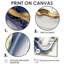 «Ratchford Golden Silence Of Minimal Marble Waterfall I», art mural minimaliste abstrait-785070083-785070110-785070109
