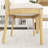 7-Piece Wood Frame Rustic Extendable Dining Table Set With Drawers
