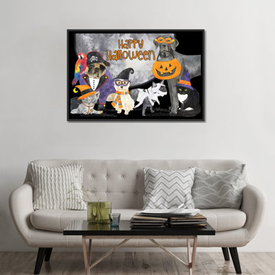 « fright night friends i », reproduction d’art sur toile tendue Tara Reed