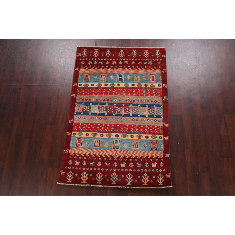 Tapis 100% super Kazak 100% teinture végétale