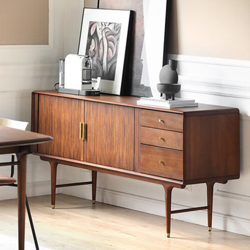 Retro Lined Sideboard
