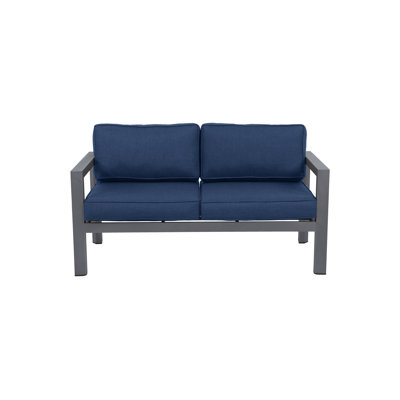 Causeuse de patio avec coussins Abygayle