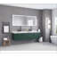 Miroir de salle de bain 96 po x 36 po à DEL avec anti-buée, mémoire et éclairage à intensité variable-122957396