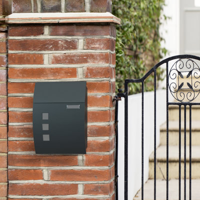 Loredana Locking Post Mounted Letter Box