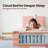 Compression Packed All-in-one Plush Upholstered Platform Bed With Built-in Foam Mattress, Twin-1787057716-1787057719