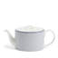 Wedgwood Gio Teapot 31.7floz Pinstripe White