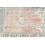 Tapis turc vintage fait à la main avec un design unique, parfait pour la décoration bohémienne