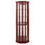 Vitrine de coin éclairée 6 tablettes-1740388942