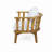 4-Pieces Acacia Wood Patio Furniture Set, Outdoor Furniture With Coffee Table, Patio Conversation Set Deep Seating With Soft Cushion, Porch Chairs For Backyard Porch Balcony-281479393