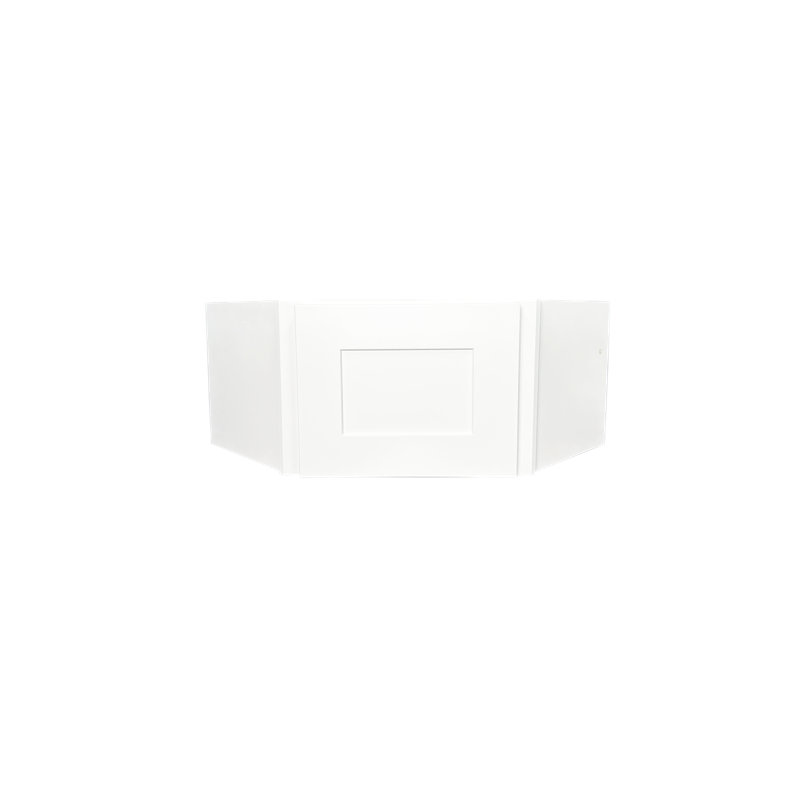 Rangement pour armoire d'angle en contreplaqué Shaker l 24 po x H 12 po Shaker, prêt à assembler