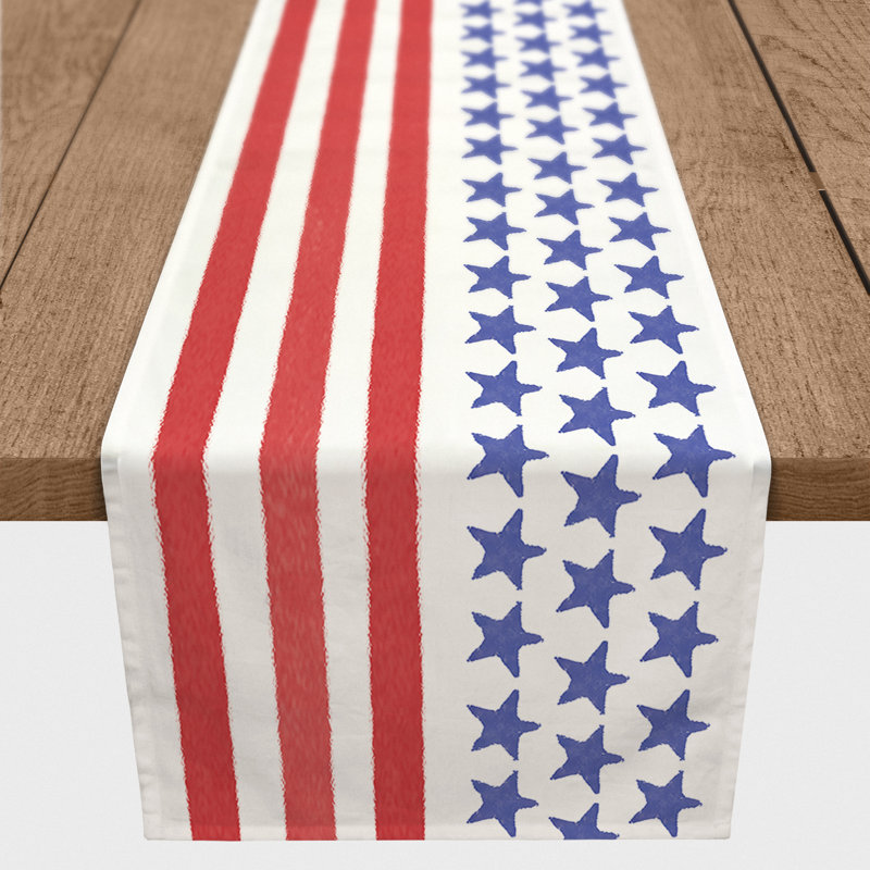 Kewstoke Rectangle Polyester Table Runner, 90'' x 16''