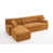 Tissu orange est en rupture de stock