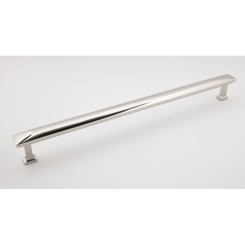 Poignée barre 12 po Cloud, Nickel poli, 18"