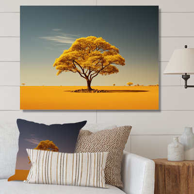 Aura d'arbre africain sur toile