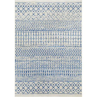 Tapis bleu / ivoire Bernhard Global