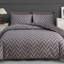 Premium Reversible Duvet Cover Set with Zipper Closure and Corner Ties-122578764