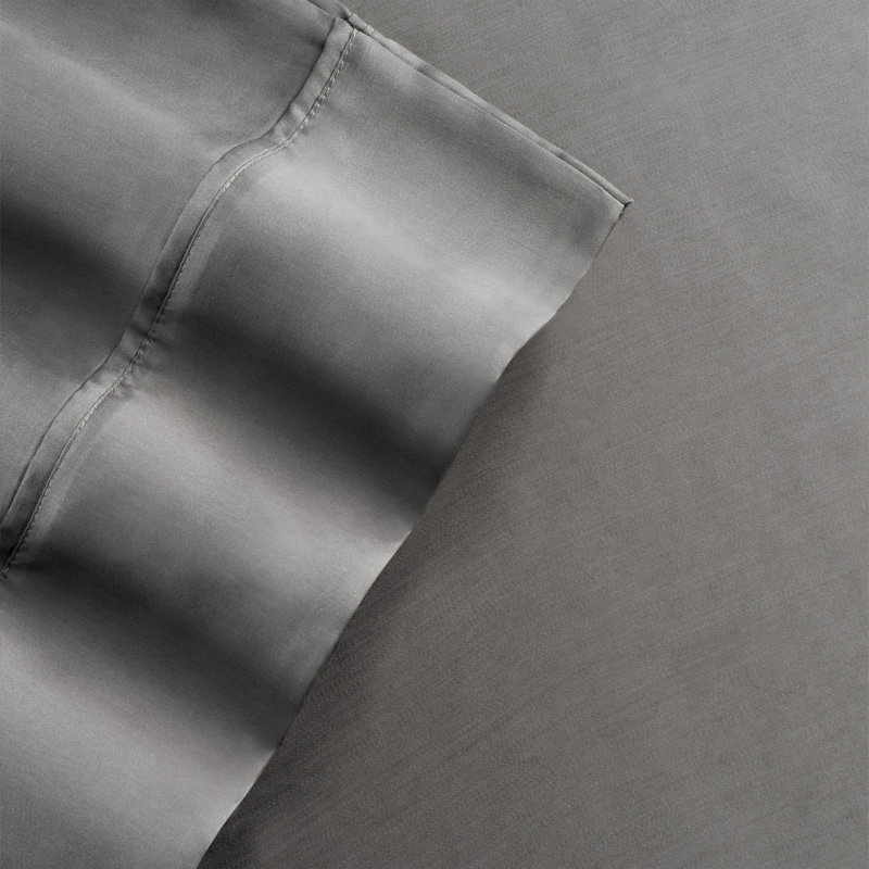 Eucalyptus Tencel Sheet Set TENCEL Sheet Set, Dark Gray, California King