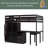 Loft Bed With Stairs, Bookshelf, Drawers, Desk & Wardrobe – Space-Saving Multifunctional Furniture For Kids & Teens-1523171444-1523171446