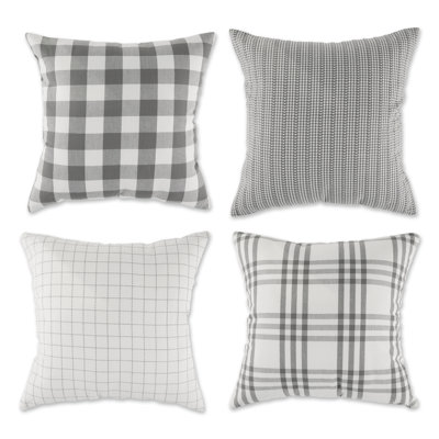 Housse de coussin carré en coton