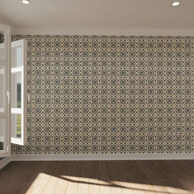Panneau mural 3D 7,375 "x 7,375", Bouleau, H 11,375 po x l 11,375 po