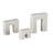 Cole And Grey Marble Square Abstract Sculpture