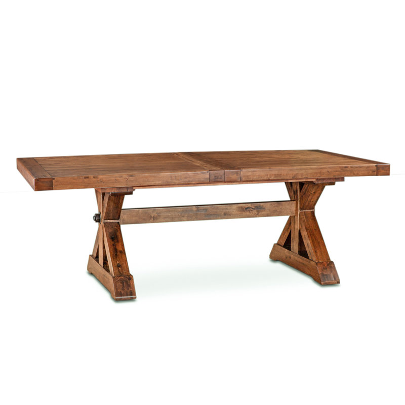 Table à rallonge Anjail 88-100 "avec finition terre