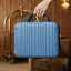 14-Inch Portable Hard Shell Travel Makeup Case with Elastic Strap-1547187249