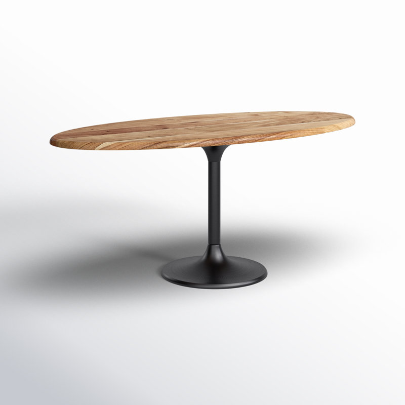 Table de salle à manger Victorine, Noir, H 30 po x l 71 po x P 36 po
