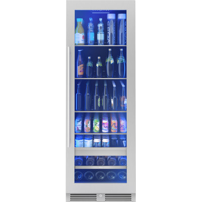 Zephyr Presrv 24 in. 14-Bottle and 266-Can Single Zone Full Size Beverage Cooler