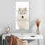 Loup arctique blanc neige-1109629319