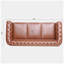 Canapé Chesterfield à accoudoirs roulés en similicuir 84,65 po Lought-995973401