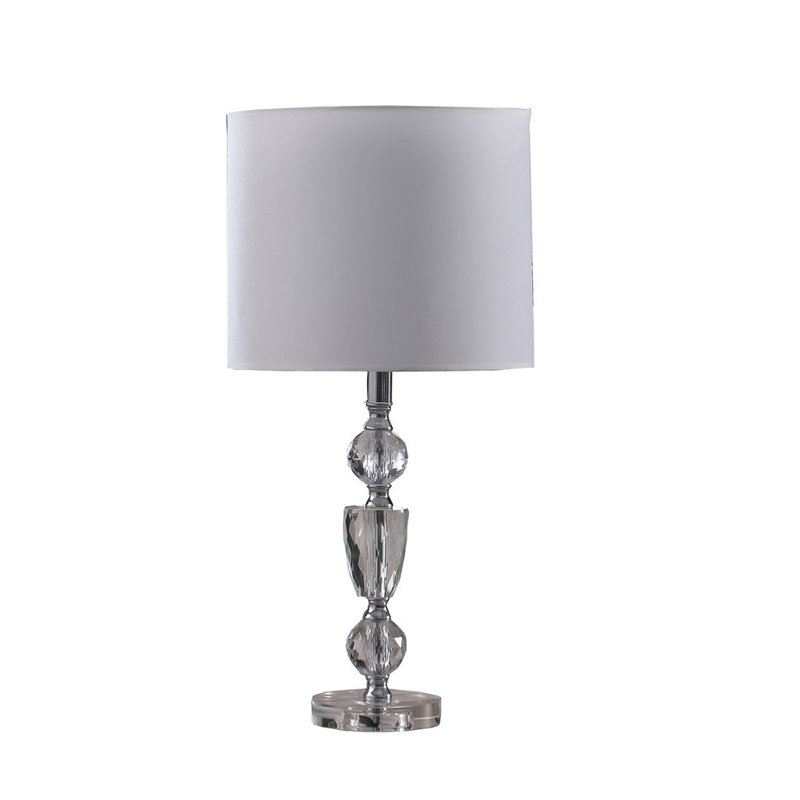 23.5" In Cale Cut-Crystal Modern Table Lamp
