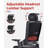 Djenkely Executive Chair with Headrest-763440210-763440211