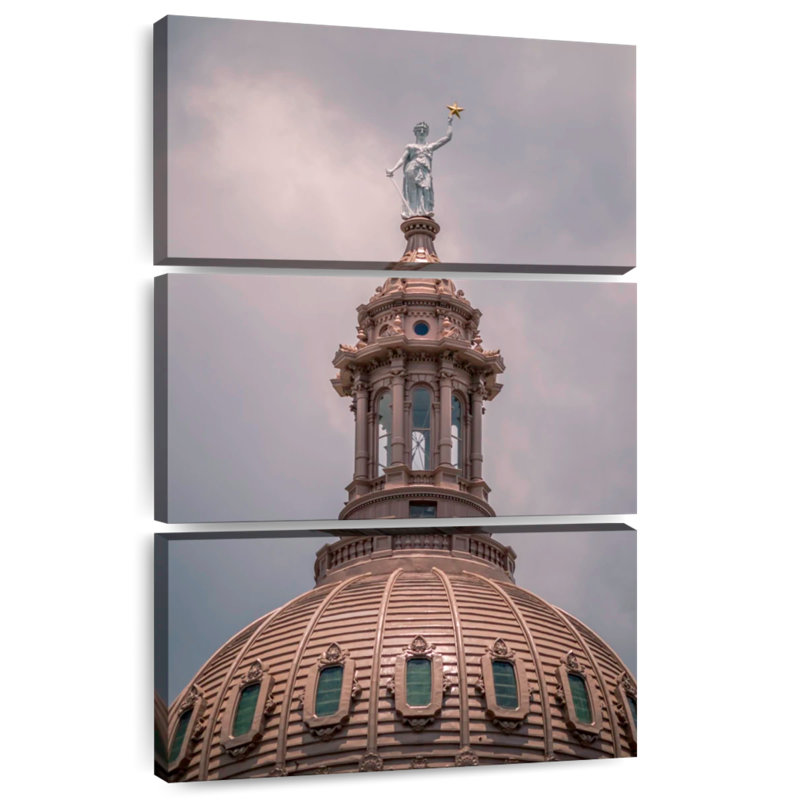 Nicci Austin Texas Capitol Dome, H 50 po x l 32 po