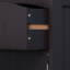 Armoire de rangement haute pour salle de bain - 3 tablettes et tiroir brun