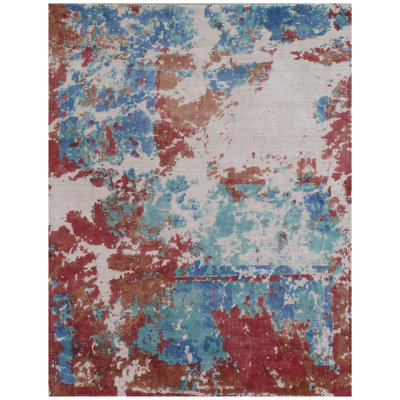 Antolini Viscose Abstract Indoor Rug
