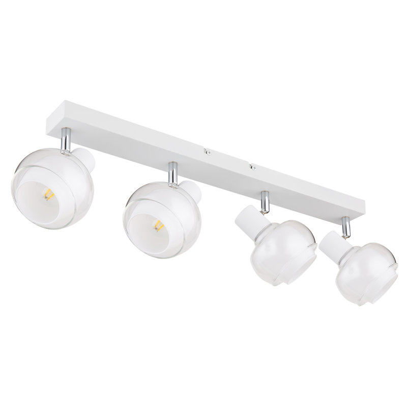 Chiel Glass Spotlight, White, White