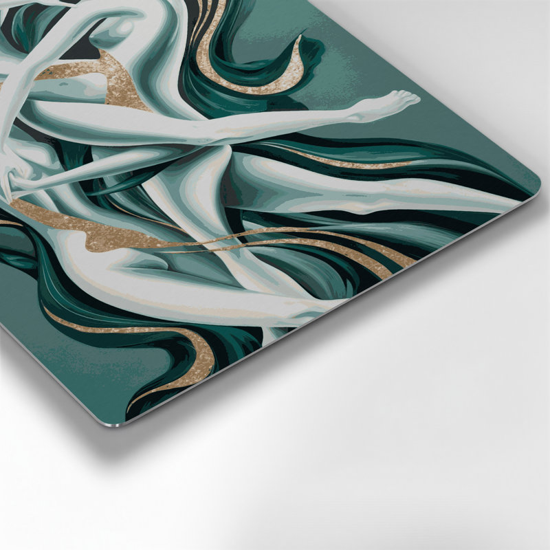Art mural abstrait gris 94