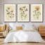 Iridescent Blue Poppy I, ensemble de 3 toiles encadrées sur toile-97793250-97793254