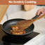 Teak Wooden Kitchen Utensil Set with Spatula and Ladle, Wooden Spoons for Cooking, 7 Pcs